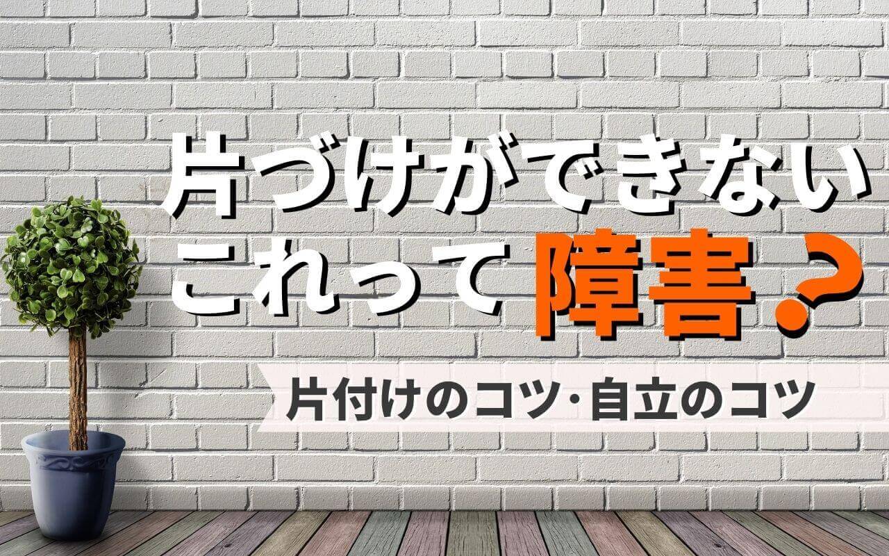 小学生 片づけられない 障害 だいじょうぶだよ